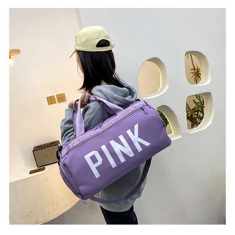 健身包女跨境休闲游泳运动瑜伽包批发潮流独立鞋仓干湿分离旅行包