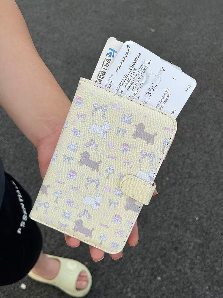 RFID koruma pasaport çantası, PU deri, manyetik karşı, bagaj etiketi seti