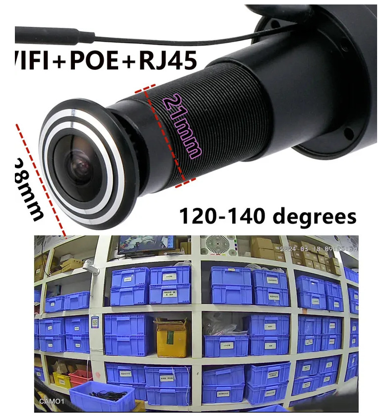 Infrarot-Nachtsichtkamera, 940nm, WiFi, Tuya-kompatibel