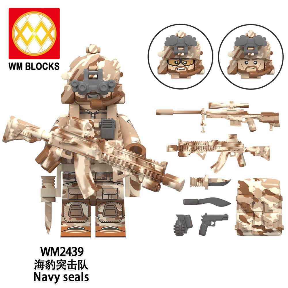 WM6147 çocuk montaj blok minifigür oyuncak seti