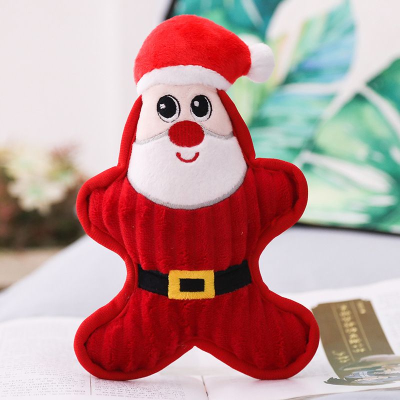 Hundespielzeug Weihnachtsserie Plüsch Kauspielzeug