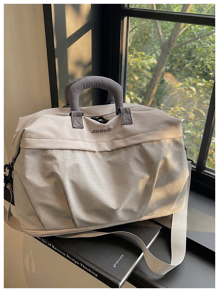 Expandable travel bag, large capacity, lightweight, women's