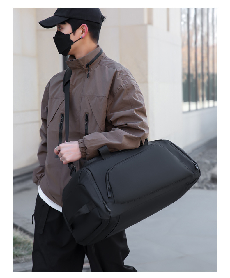 Large capacity travel bag, multi-function, shoulder strap