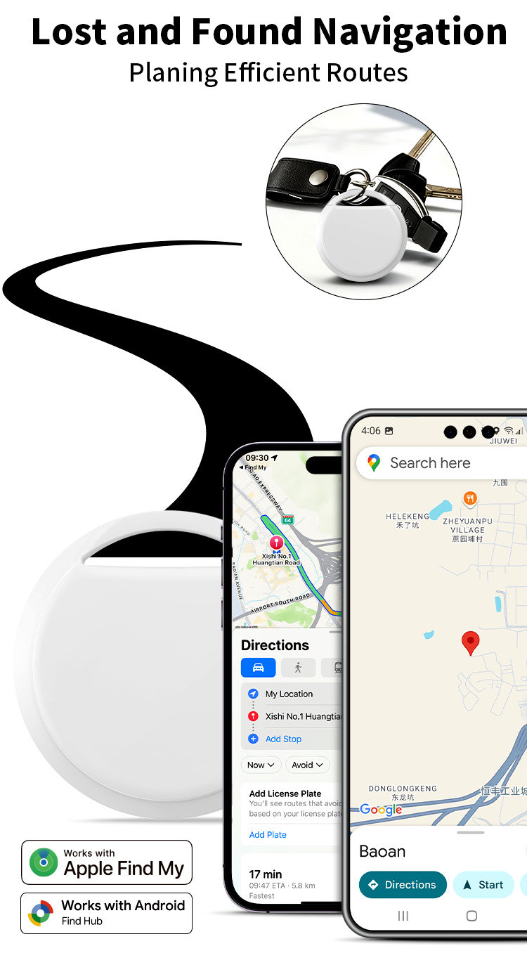 iOS Android GPS konum belirleyici, Anti-kayıp cihazı