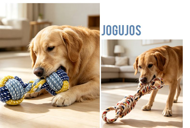 Cotton rope slipper toy, dog teething, colored woven