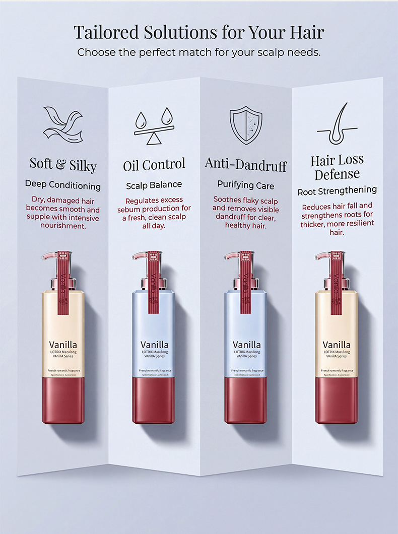 Shampoo Set, Oil Control, Anti-Dandruff, Large Capacity