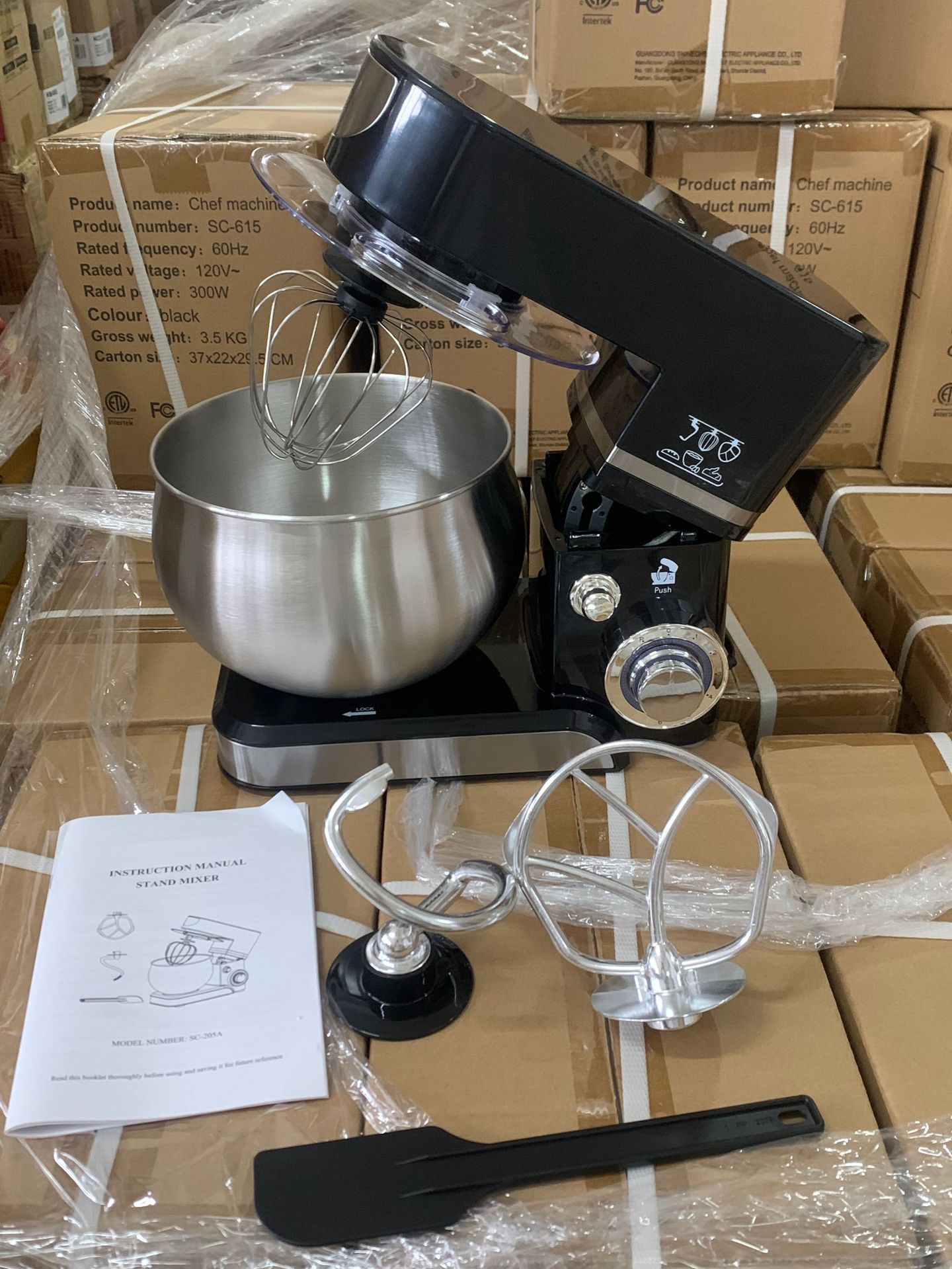 Kangka multi-functional kitchen chef mixer 5L