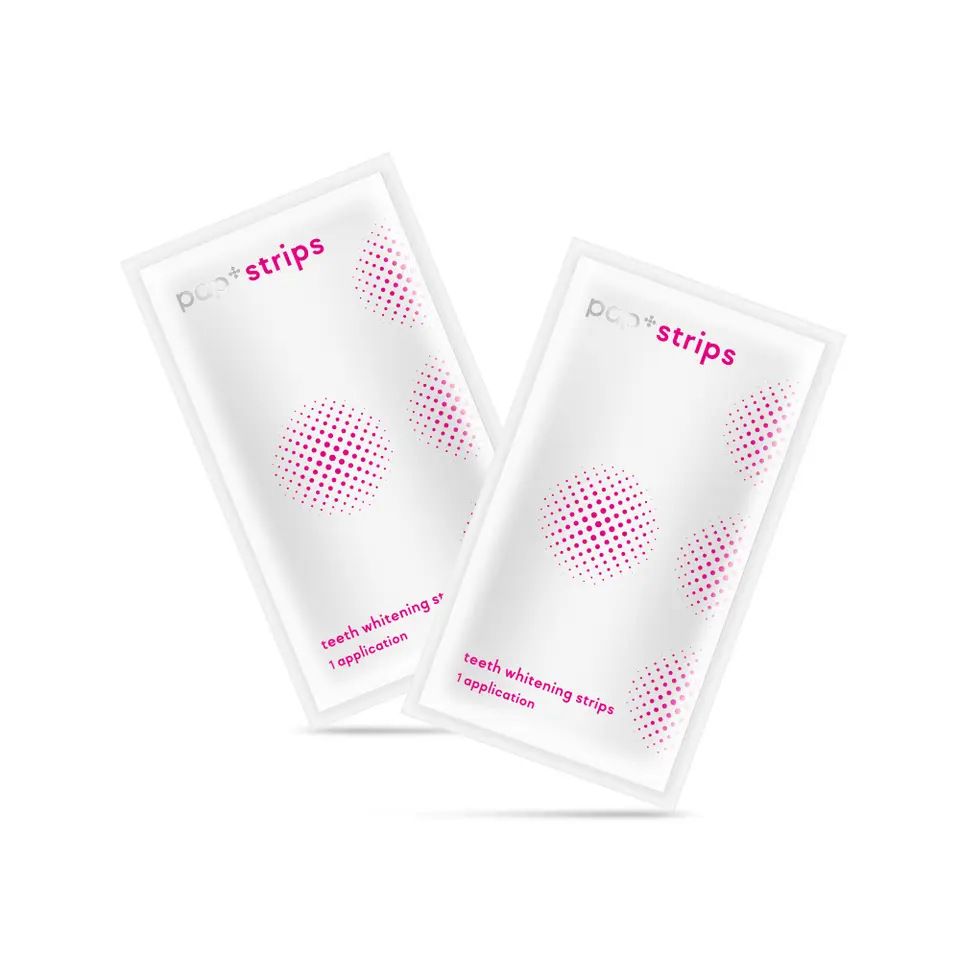 PAP+ Teeth Whitening Strips Dry Format