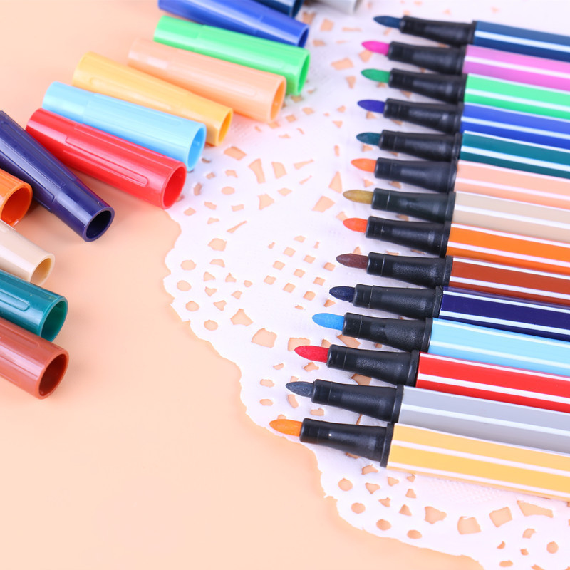 Watercolor pencil set, 24 colors, for kids and students