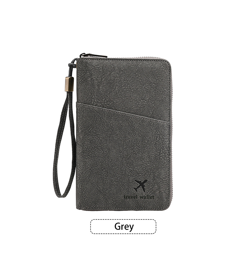 RFID Passport Holder Travel Organizer Crossbody Bag