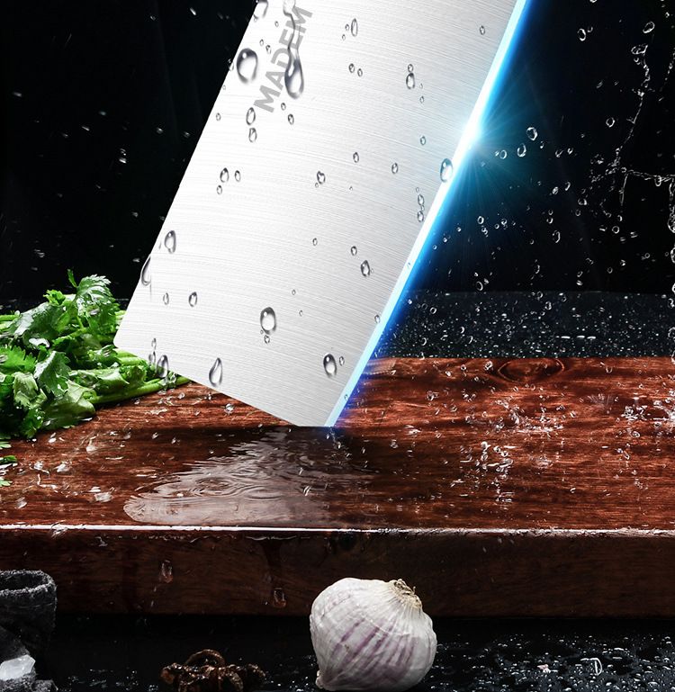 Yangjiang stainless steel kitchen knife set with knife holder