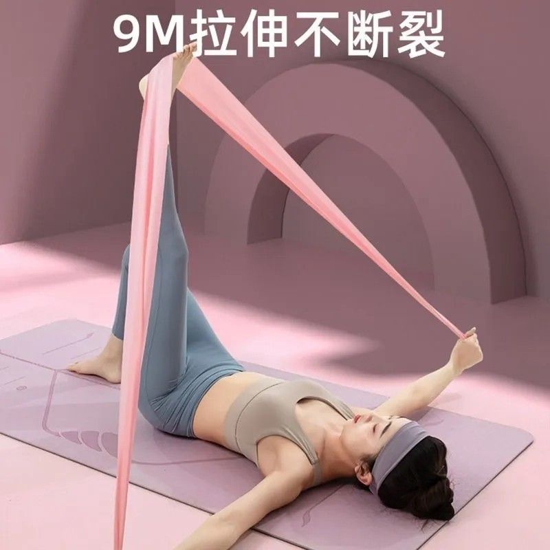 Yoga direnci bandı, kadın fitness germe bandı