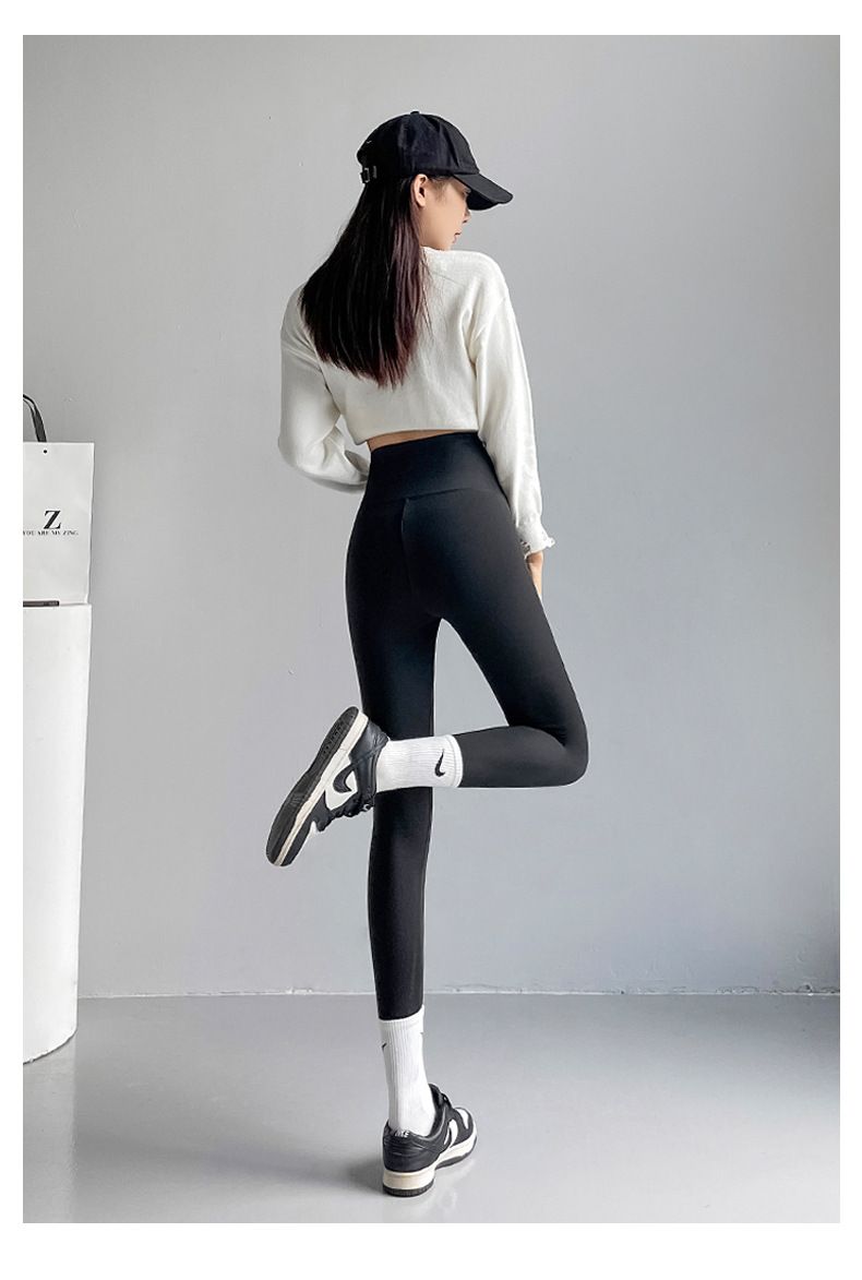 Shark pantalonu kadın yüksek bel karnı sıkı kayan yoga taytı