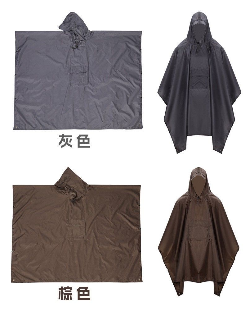 3-in-1 yağmurluk pelerini, outdoor, çok fonksiyonlu