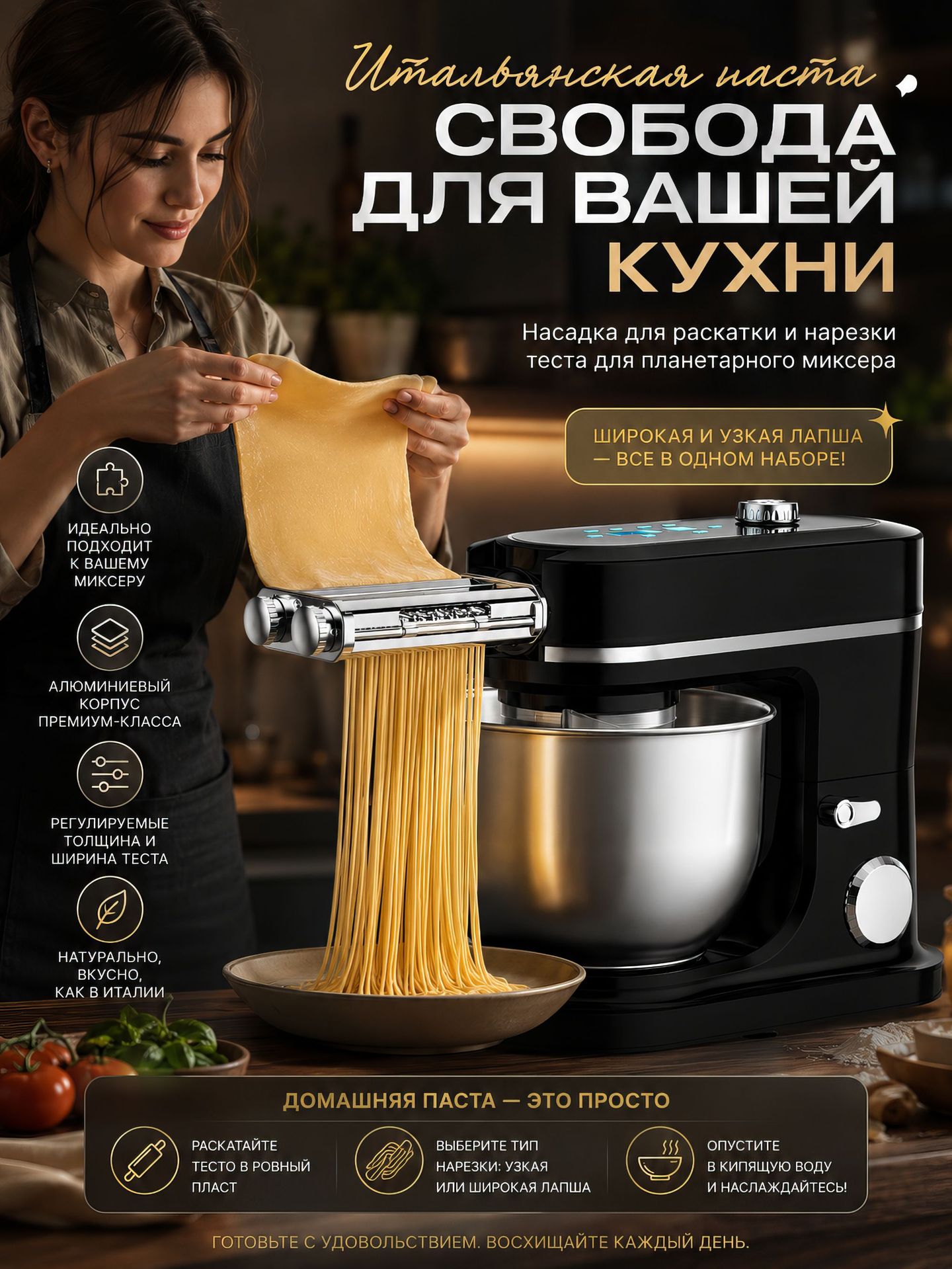 Multifunctional kitchen machine dough mixer blender grinder