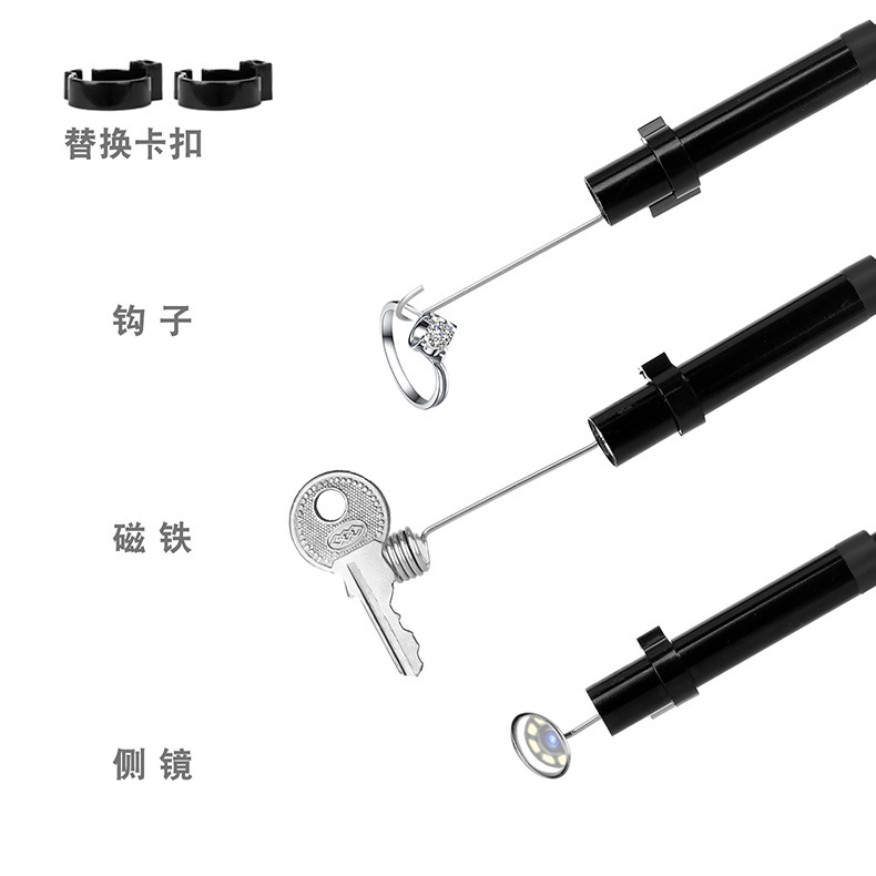 High-definition industrial endoscope IPS screen waterproof