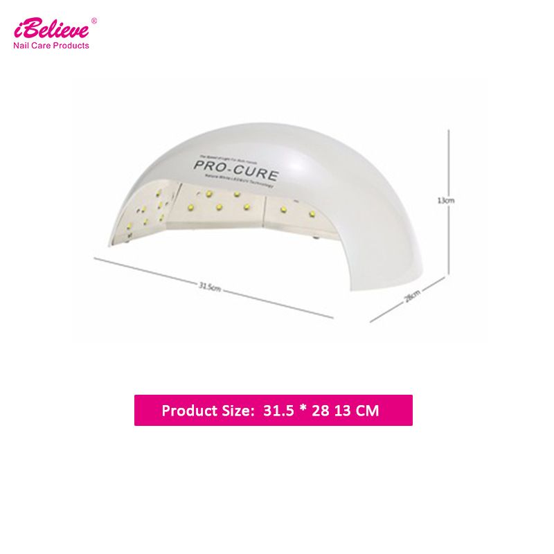 72 W aufladbarer UV-Gel-Nageltrockner LED-Lampe