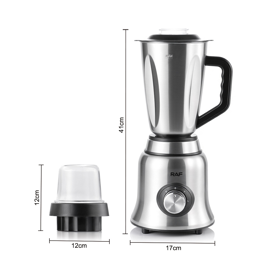 RAF ev tipi meyve suyu makinesi 2 in 1 blender ögütücü