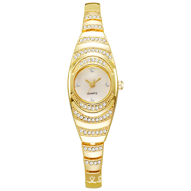 Women's quartz watch, fashion, stainless steel strap
