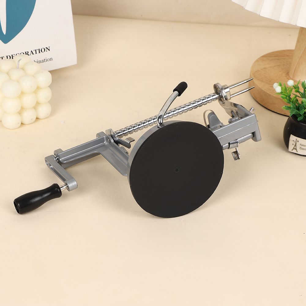 Hand-crank apple peeler 3-in-1 automatic fruit slicer