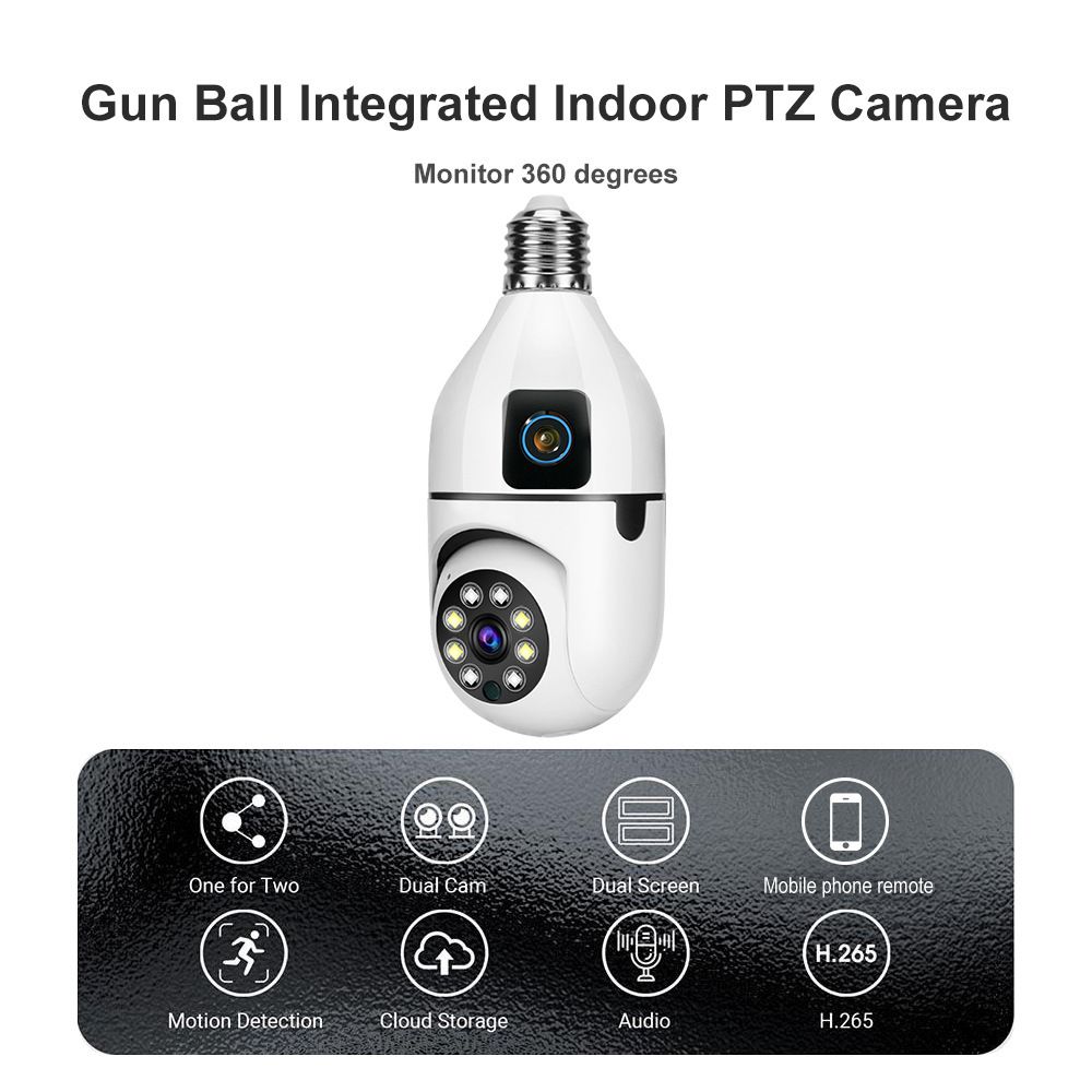 WiFi izleme kamerası, 1080P, gün-gece tam renkli görüntü