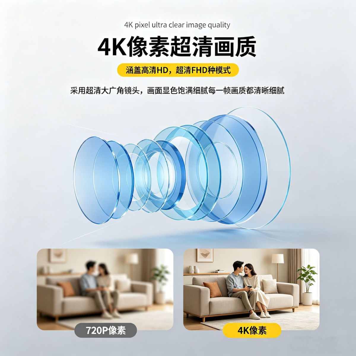4G WiFi surveillance camera, two-way audio, night vision