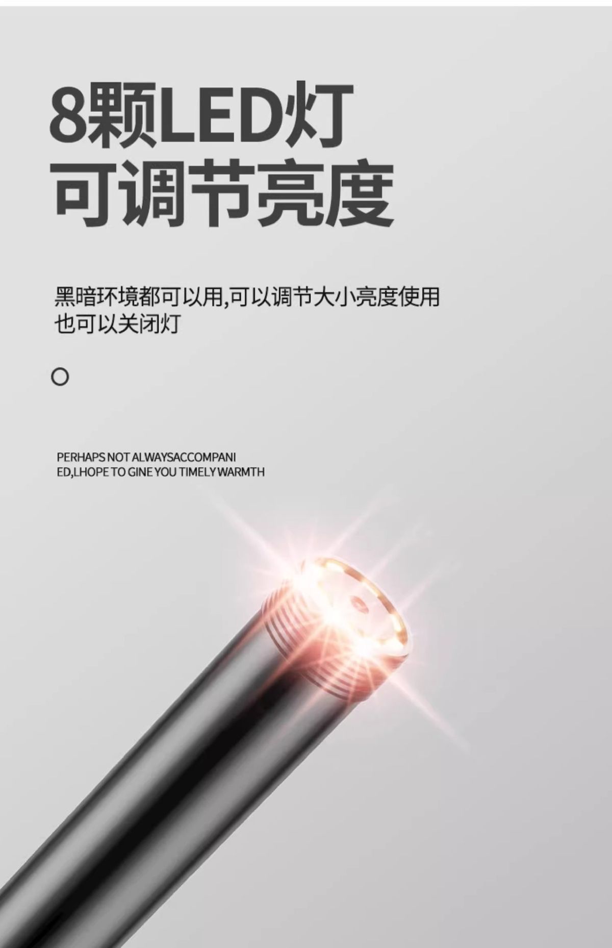 HD endoscope, wireless, waterproof, for vehicle and pipe inspection