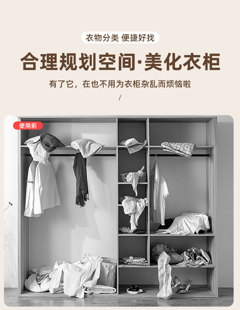 日式收纳箱抽屉式衣柜整理箱家用收纳柜内衣收纳盒衣服收纳抽屉