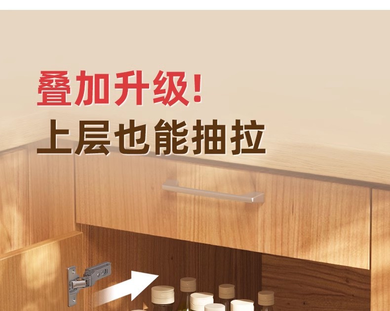 Foldable metal storage basket for kitchen and bathroom