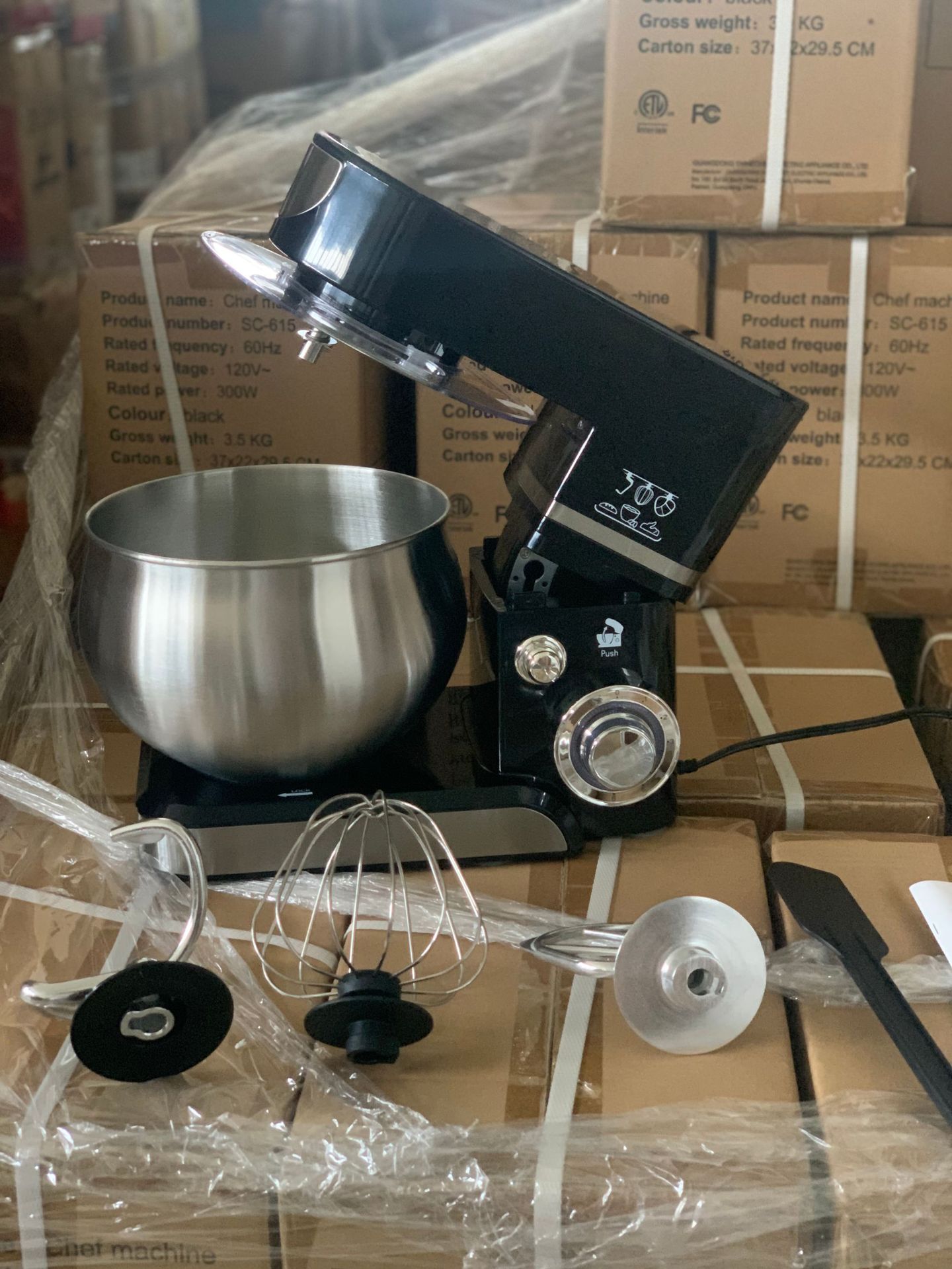 Kangka multi-functional kitchen chef mixer 5L