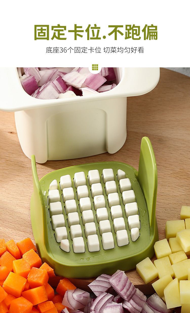 Multi-Function Vegetable Slicer and Dicer for Potatoes, Onions and Carrots