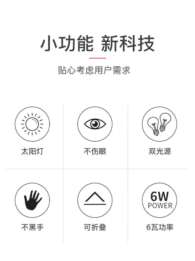 Mini USB phototherapy lamp for manicure drying