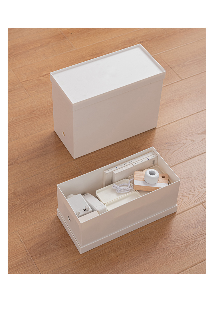 Japanese style white kitchen storage box