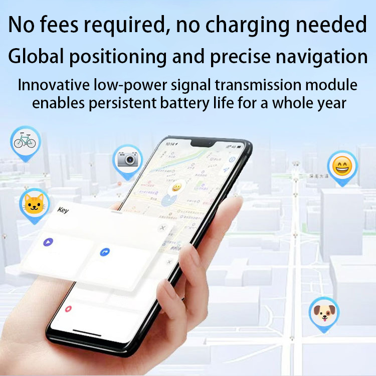 Smart GPS tracker device for keys and pets