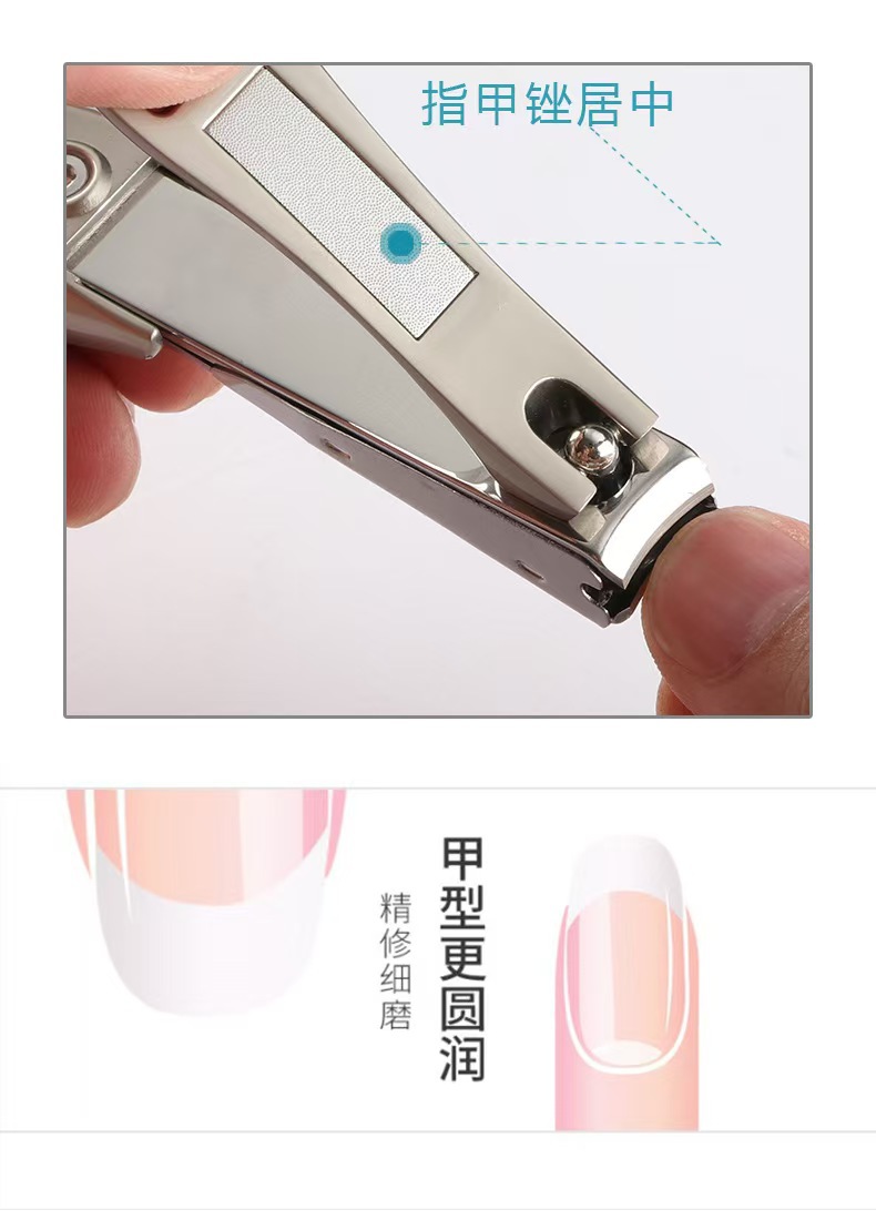 Engraved nail clipper set, imported, large size