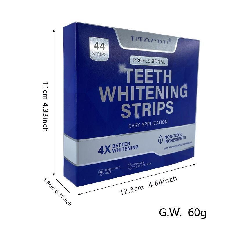 牙齿美白贴Teeth Whitening Strips跨境专供外贸源头工厂干贴22对