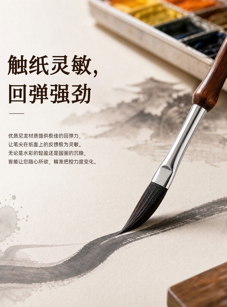 Detailstift-Set 5-teilig, für Acryl und Aquarell