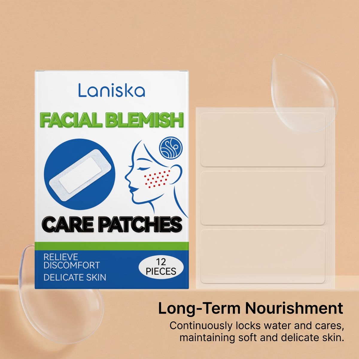 LANISKA skin care patch moisturizing nourishing