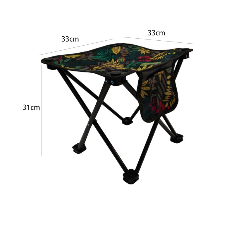 Folding fishing stool, portable outdoor