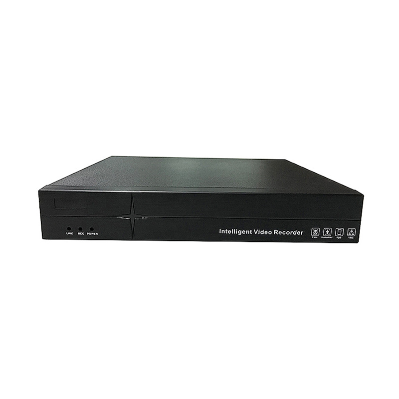 Netzwerk-Festplatte Videorekorder 4K hochauflösender digitaler Überwachungs-Hauptcomputer 10-Kanal-Eingang eingebauter intelligenter Alarm NVR-Aufzeichnung