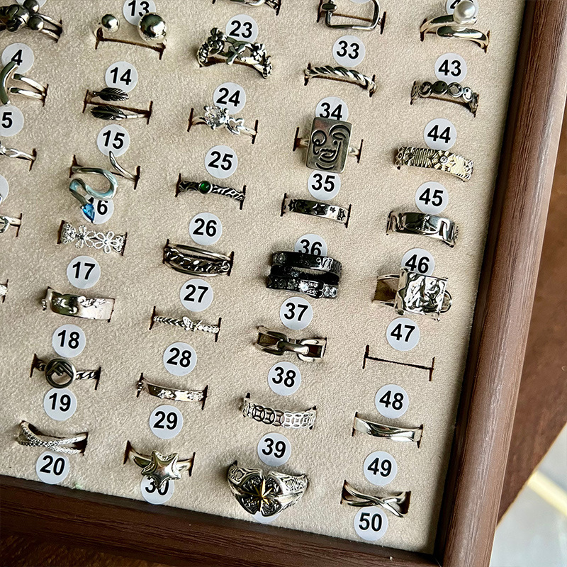 Lanzi 925 gümüş kadın yüzüğü açık ayarlanabilir