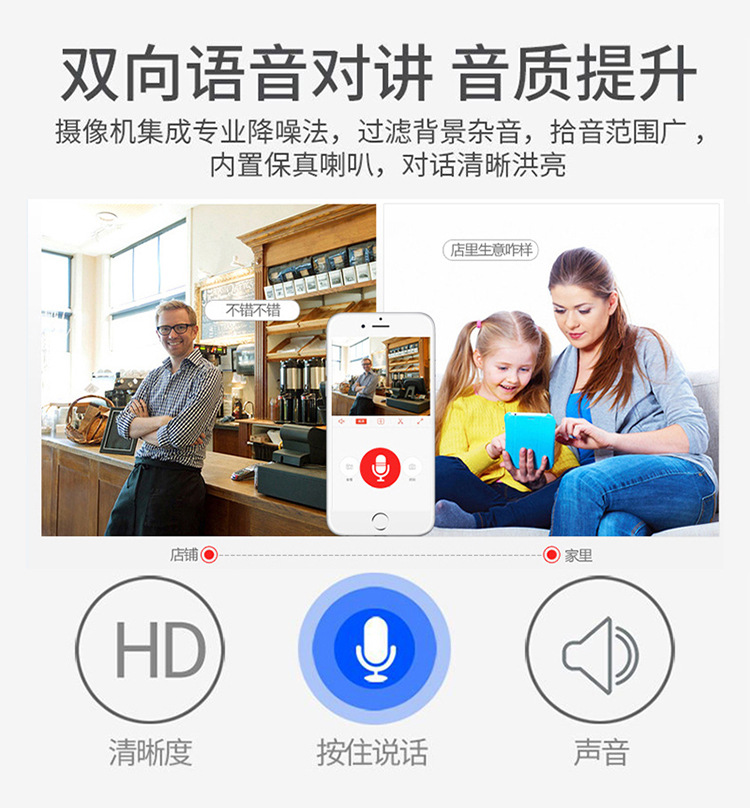 Tuya camera 8MP 4K, WiFi, infrared, pan-tilt head