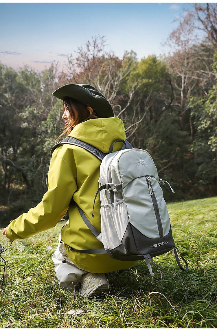 Hiking and trekking backpack, lightweight, multifunctional