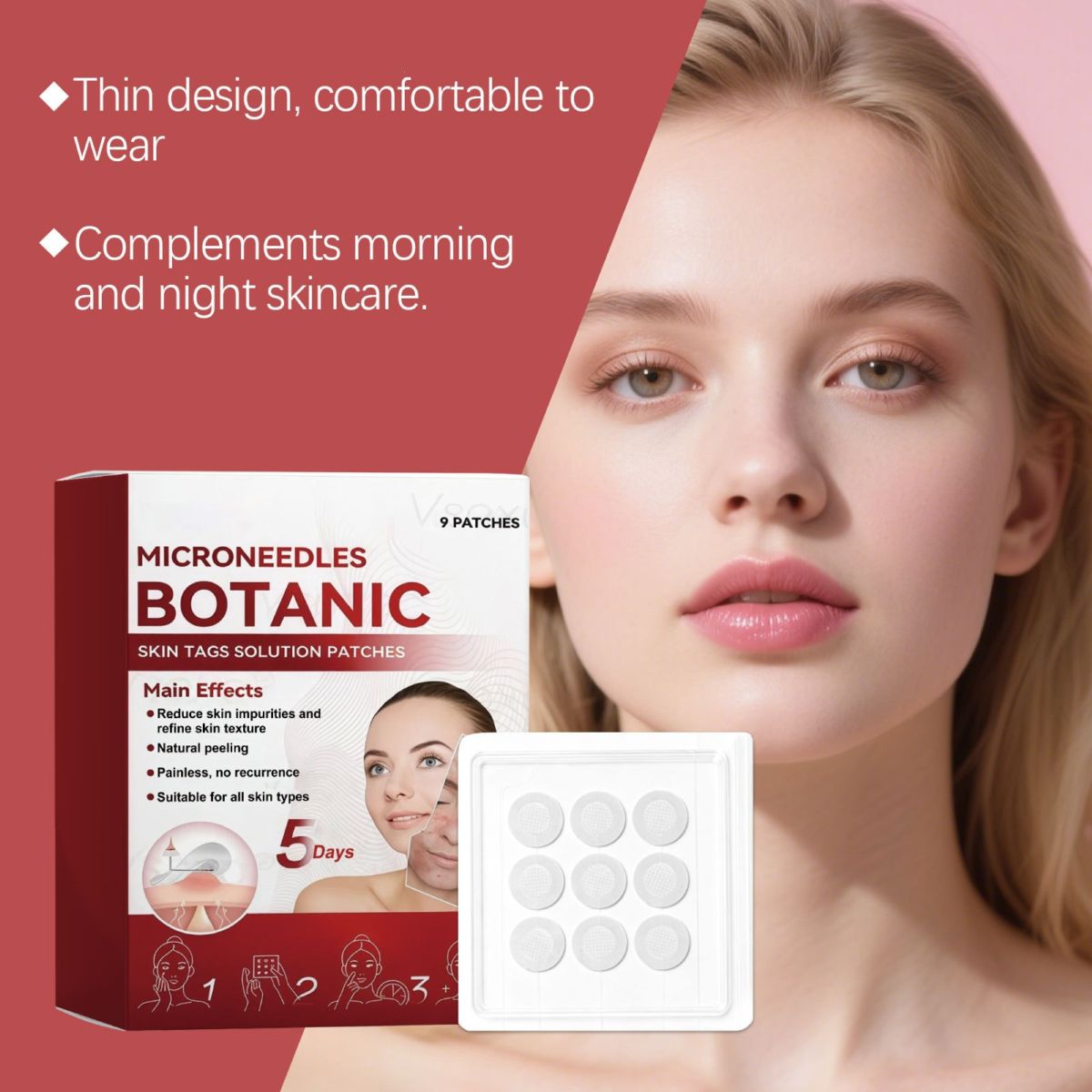 Acne patch for skincare, ultra-thin and breathable