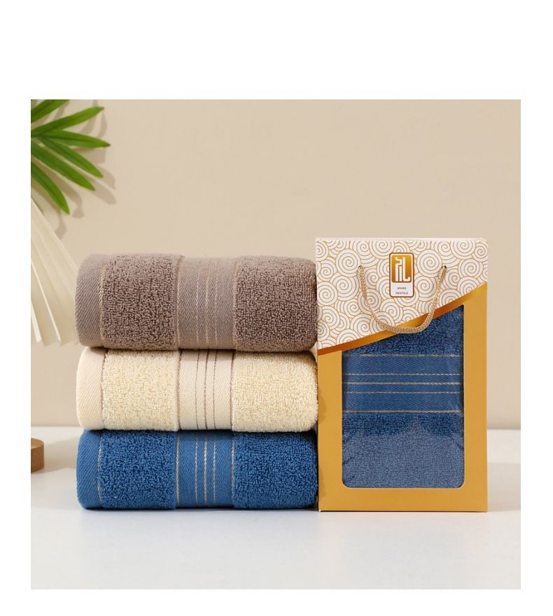Baumwoll-Handtuch Geschenkset, einzelnes Badetuch