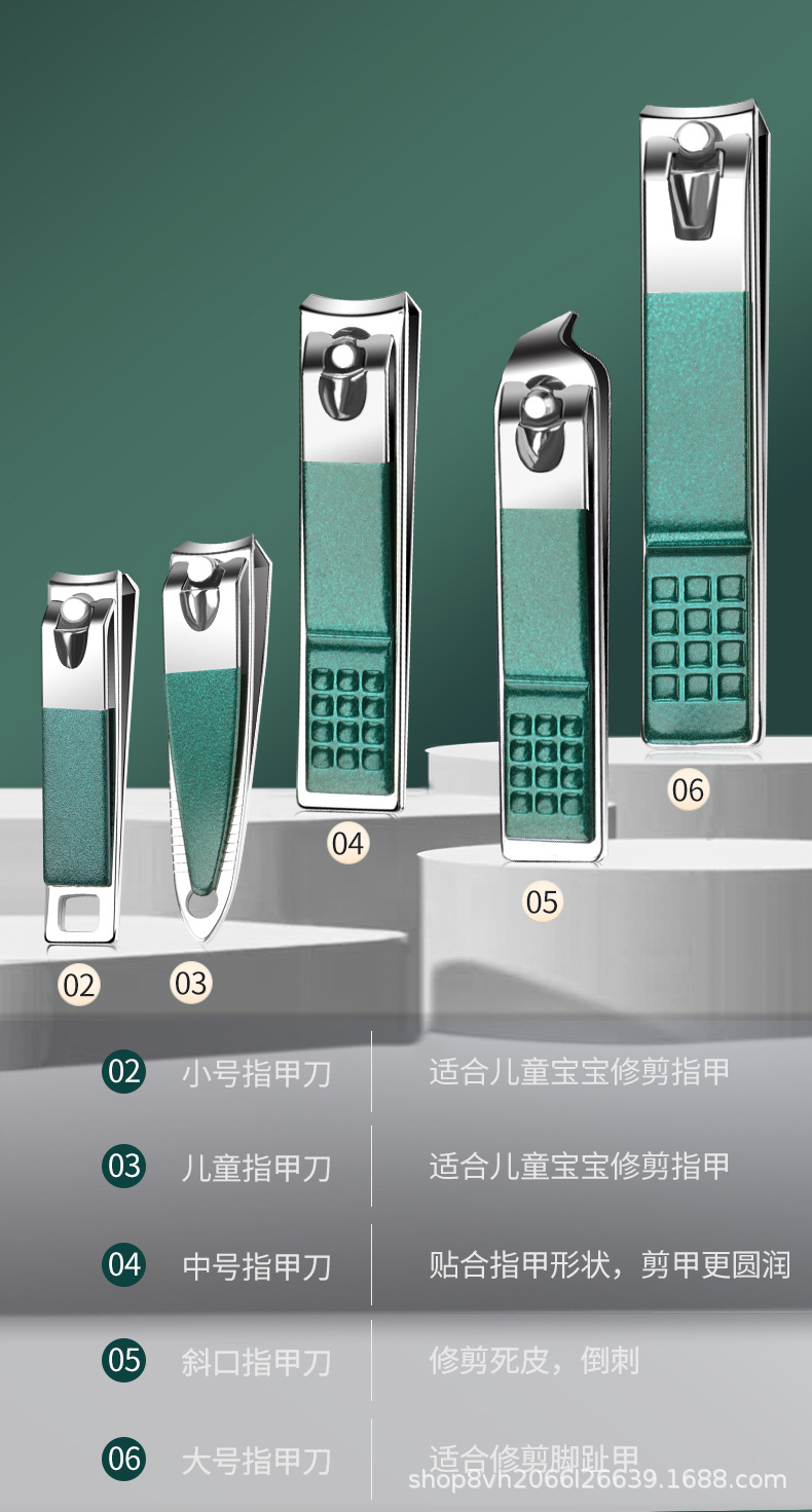 35-Piece Stainless Steel Nail Clipper Set with Zipper