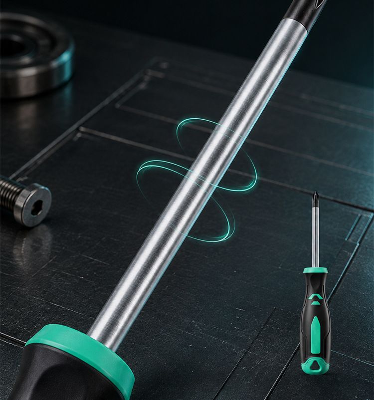 7-piece screwdriver set, Phillips head, anti-slip handle