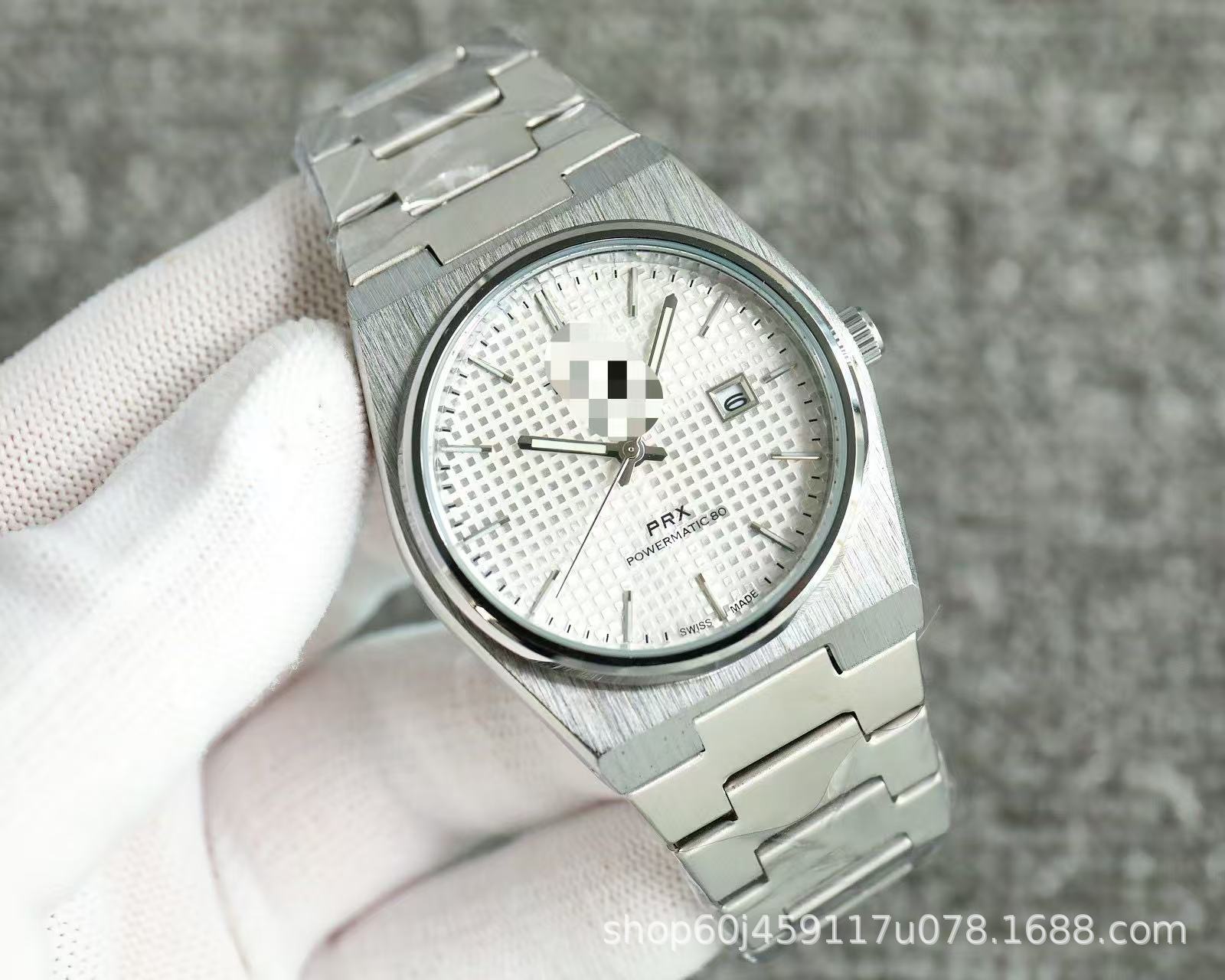 PRX Superplayer Edelstahl Mechanische Quarzuhr