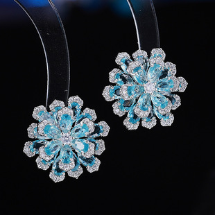 Vintage-Ohrringe geometrisch, 925er Silber, Ethnic-Stil