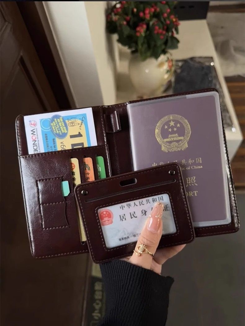 Pasaport kılıfı, çok fonksiyonlu seyahat organizer